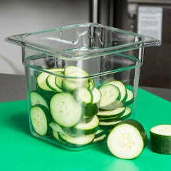 Cambro, GN 1/6 Polycarbonate food pan, CLEAR - Mabrook Hotel Supplies