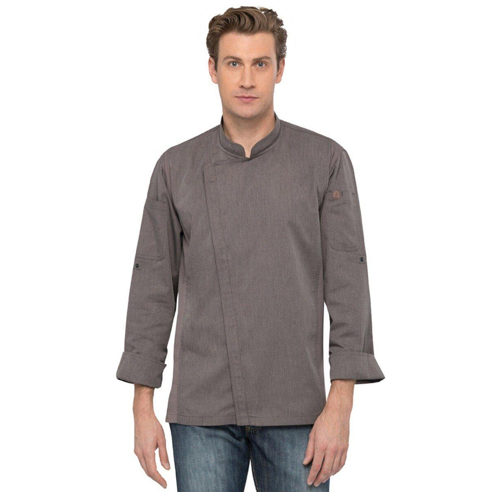 COAT-ESS-MDN-HARTFORD-L/S/,COLOR:GRAPHITE GREY - Mabrook Hotel Supplies