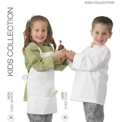 KIDS CHEF JACKET - WHITE - Mabrook Hotel Supplies