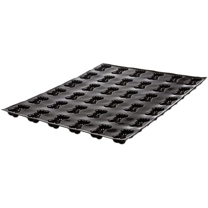 FLEXIBLE PASTRY TRAY FLEXIPAN 36 DOG BONE SHAPES 72X35MM. FO - Mabrook Hotel Supplies