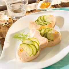 FLEXIBLE PASTRY TRAY FLEXIPAN 18 FISHES 99X59MM. FOR 600 X 4 - Mabrook Hotel Supplies