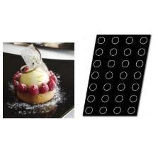 PASTRY TRAY FLEXIPAN REF 01896 28 HALF SPHERES 58MM DEPTH 31MM 591x364/600x400MM TRAYS - Mabrook Hotel Supplies