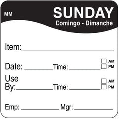 2*2 MM 500 DOW - SUNDAY BLACK - Mabrook Hotel Supplies