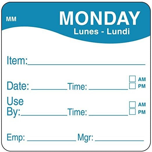 2*2 MM 500 DOW - MONDAY BLUE - Mabrook Hotel Supplies