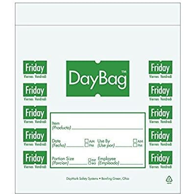 BAG PREP TRILING PLZ 6.5*7 - GREEN - Mabrook Hotel Supplies