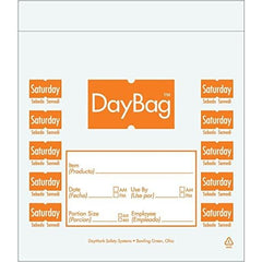 BAG PREP TRILING PLZ 6.5*7 - ORANGE - Mabrook Hotel Supplies