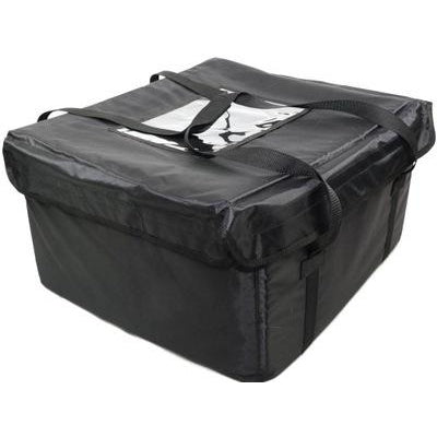 LUNCHBOX THERMAL BAG, COLOR: BLACK, CAPACITY: 12 BOXES 20X25 CM, DIM: 59X43X29 H CM. - Mabrook Hotel Supplies