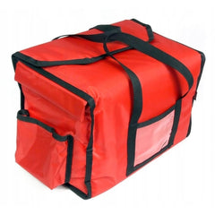 LUNCHBOX THERMAL BAG, COLOR: RED, CAPACITY: 6 BOXES 20X25 CM, DIM: 42X27X29 H CM. - Mabrook Hotel Supplies