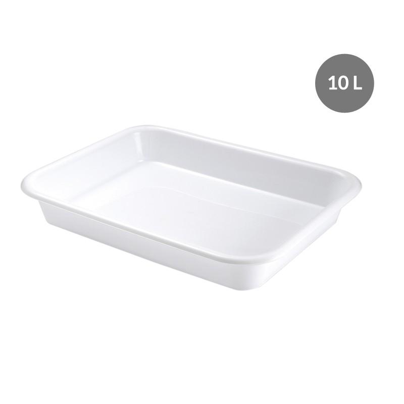 "FOOD CONTAINER, COLOR: WHITE, CAPACITY: 10 L, SHOCK RESISTA" - Mabrook Hotel Supplies
