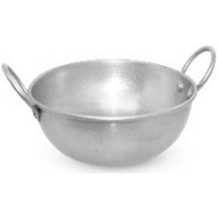 KARAHI S/S PLAIN VINTAGE FINISH,DIM:16.5X5.5 CM,CAP:800 ML(3 PORTION) - Mabrook Hotel Supplies