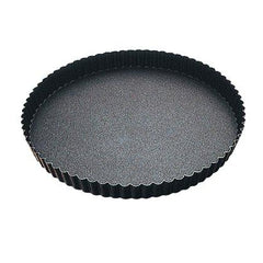 "ROUND FLUTED TART MOULD WITH FIXED BOTTOM, D2" - Mabrook Hotel Supplies