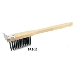 Wire Grill Brush with Scraper - Mabrook Hotel Supplies