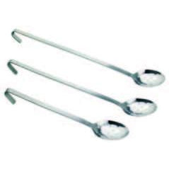 "S/S 18/8 PERFORATED SPOON, 14.5"" HANDLE HEAVY DUTY" - Mabrook Hotel Supplies