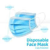 Disposable Face Mask ( 50 pcs) - Mabrook Hotel Supplies