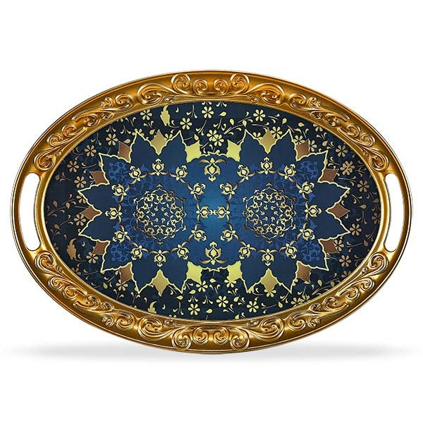 OVAL OTTOMAN TRAY - Mabrook Hotel Supplies