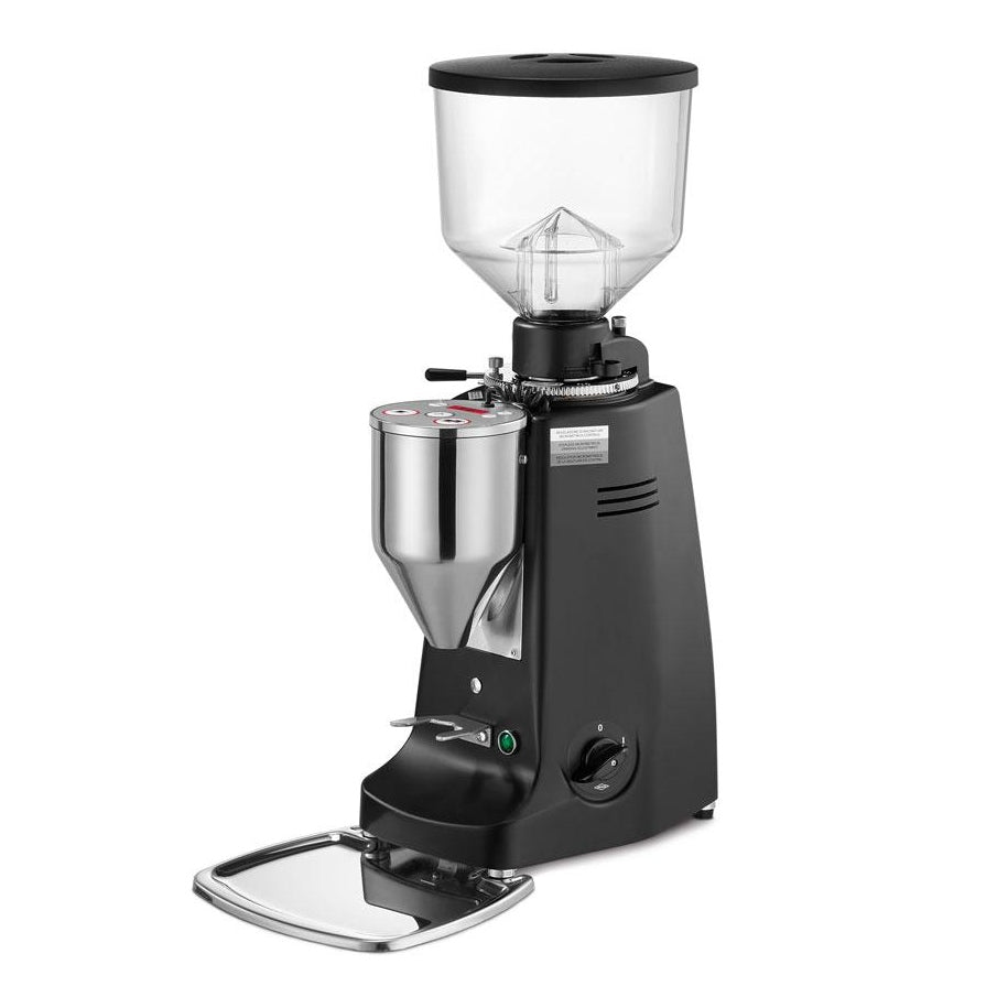 Mazzer Major Electronic Black Espresso Grinder. - Mabrook Hotel Supplies