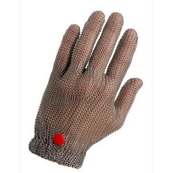 "S/S MESH GLOVE, REVERSIBLE, SIZE: MEDIUM COLOR RED - Mabrook Hotel Supplies