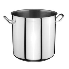 (0121.04545.41) "S/S STOCK POT, MIRROR FINISHED, Size:45X45cm 79 Lt. - Mabrook Hotel Supplies
