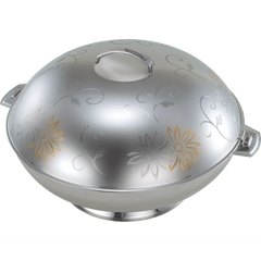 SHYNA DISH GOLD N FLOWER 45 CM - Mabrook Hotel Supplies