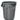 Rubbermaid Brute Vented Container 32 Gal - Gray - Mabrook Hotel Supplies