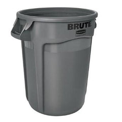 Rubbermaid Brute Vented Container 32 Gal - Gray - Mabrook Hotel Supplies