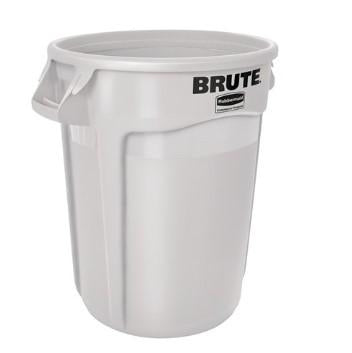 Rubbermaid Brute Vented Container 32 Gal - White - Mabrook Hotel Supplies