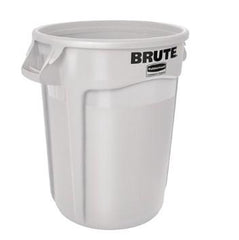 Rubbermaid Brute Vented Container 32 Gal - White - Mabrook Hotel Supplies