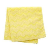 "16"" MICROFIBER, YELLOW - SQUARE HYGEN BATHROOM CLOTH" - Mabrook Hotel Supplies