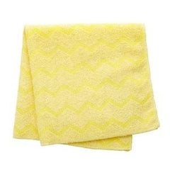 "16"" MICROFIBER, YELLOW - SQUARE HYGEN BATHROOM CLOTH" - Mabrook Hotel Supplies