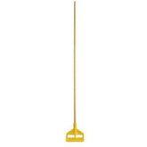 Rubbermaid Wood Wet Mop Handle Yellow - Mabrook Hotel Supplies