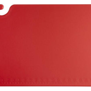 "CUTTING BOARD, WG, DIM: 40X60X1.5CM, COLOR: RED" - Mabrook Hotel Supplies