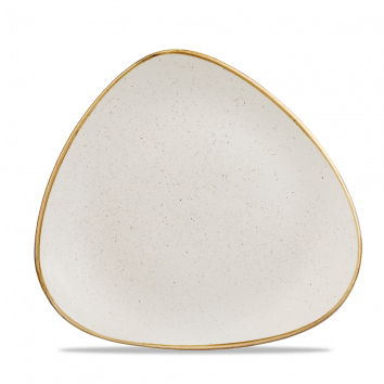 CHURCHILL STONECAST BARLEY WHITE LOTUS PLATE - 12" - Mabrook Hotel Supplies