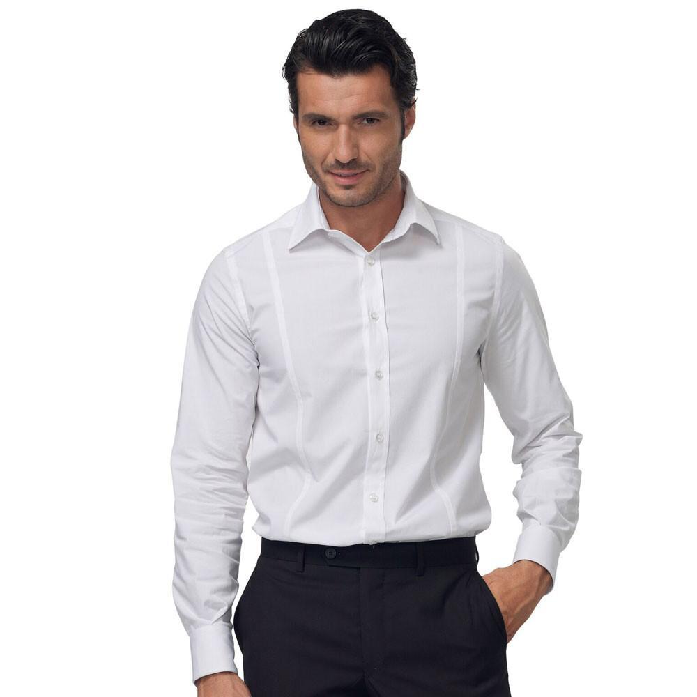 MENS SHIRT WHITE - Mabrook Hotel Supplies