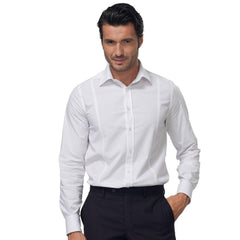 MENS SHIRT WHITE - Mabrook Hotel Supplies