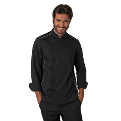 CHEF JACKET BLACK - Mabrook Hotel Supplies