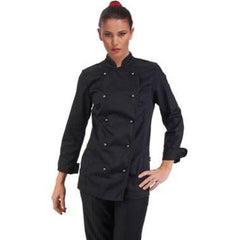 GIACCA CUOCO DONNA AMABEL NERO - Mabrook Hotel Supplies