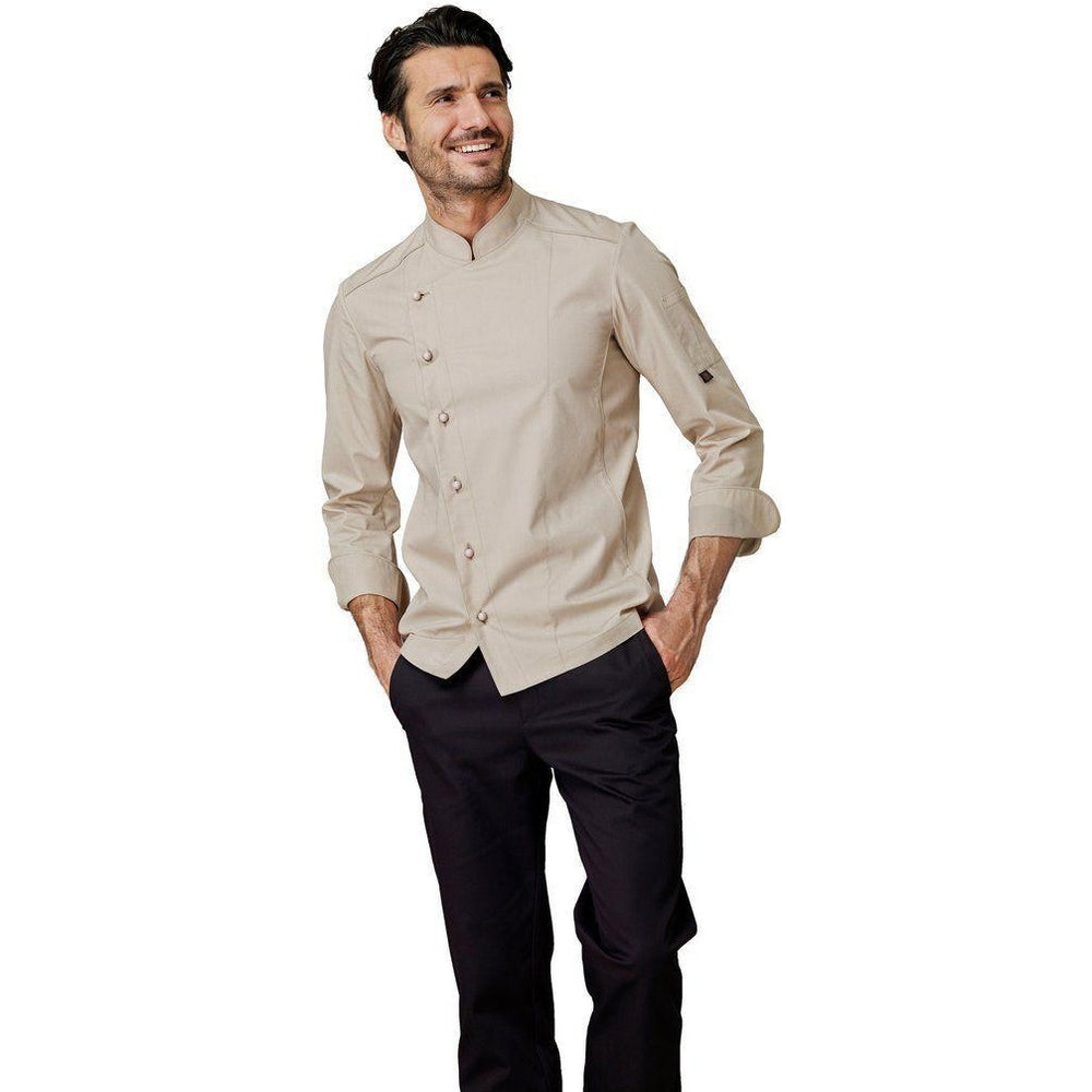 CHEF JACKET BEIGE - Mabrook Hotel Supplies