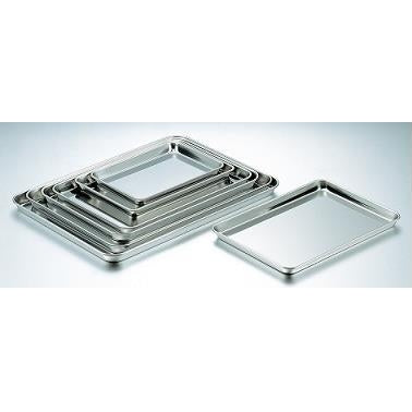 S/S SQUARE CAKE VAT SIZE:L563XW415XD22 THICKNESS 0.8 - Mabrook Hotel Supplies