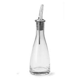OIL & VINEGAR SIENA BOTTLES, STAINLESS STEEL POURERS, DIM;6 OZ - Mabrook Hotel Supplies