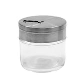 TABLECRAFT GLASS JAR WITH ROTATING TOPS - 3 OZ - Mabrook Hotel Supplies