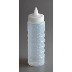 "SQUEEZE BOTTLE WIDE MOUTH DISPENSER WITH CLOSEABLE CAP, 24 C" - Mabrook Hotel Supplies
