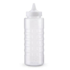 "SQUEEZE BOTTLE DISPENSER, 32oz; WIDE MOUTH, CLOSEABLE CAP;" - Mabrook Hotel Supplies