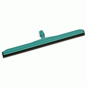 GREEN PLASTIC FLOOR SQUEEGEE,BLACK RUBBER,DIA-45CM - Mabrook Hotel Supplies