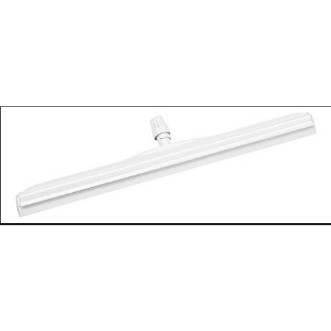 WHITE PLASTIC FLOOR SQUEEGEE,WHITE RUBBER,DIA-45CM - Mabrook Hotel Supplies