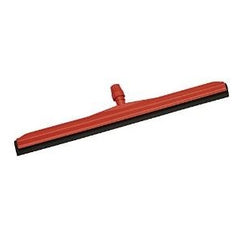 RED PLASTIC FLOOR SQUEEGEE,BLACK RUBBER,DIA-45CM - Mabrook Hotel Supplies