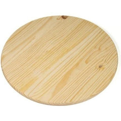 ROUND WOODEN BOARD W/OUT HANDLE SIZE 21CM - Mabrook Hotel Supplies