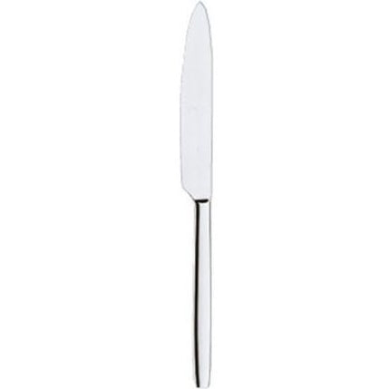 Table knife Bistro, monobloc with serrated edge, polished length 9 in. - Mabrook Hotel Supplies