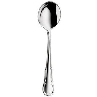 Soup/cream spoon Barock, stainless 18/10, polished. - Mabrook Hotel Supplies