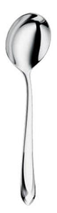Soup/Cream spoon Juwel, stainless 18/10, polished length 6 3/4 in. - Mabrook Hotel Supplies