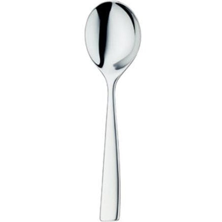 Round bowl soup spoon Casino, stainless 18/10, polished length 6 2/4 in. - Mabrook Hotel Supplies
